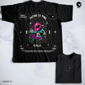 Camiseta Patina La Vida