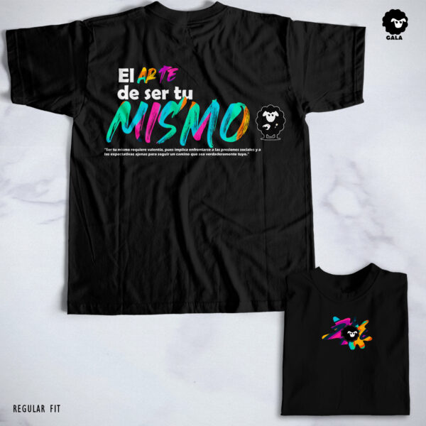 Camisetas exclusivas Arte de ser tu mismo - Imagen 3